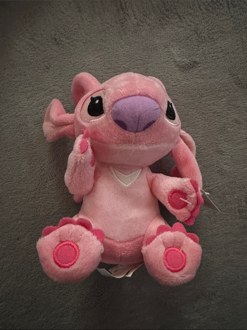 NWT Pink Lilo & Stitch Angel Plush - Soft Pink Collectible